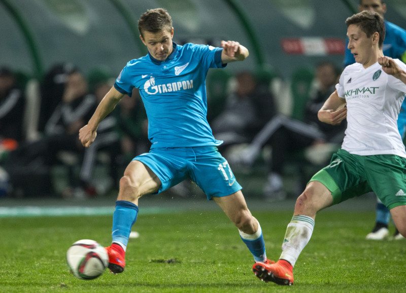 СОГАЗ-Чемпионат России 2014/15, «Терек» — «Зенит»