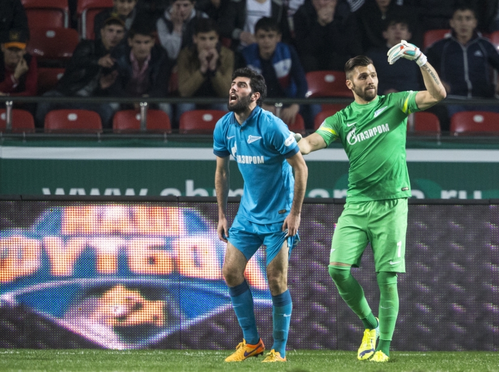 СОГАЗ-Чемпионат России 2014/15, «Терек» — «Зенит»