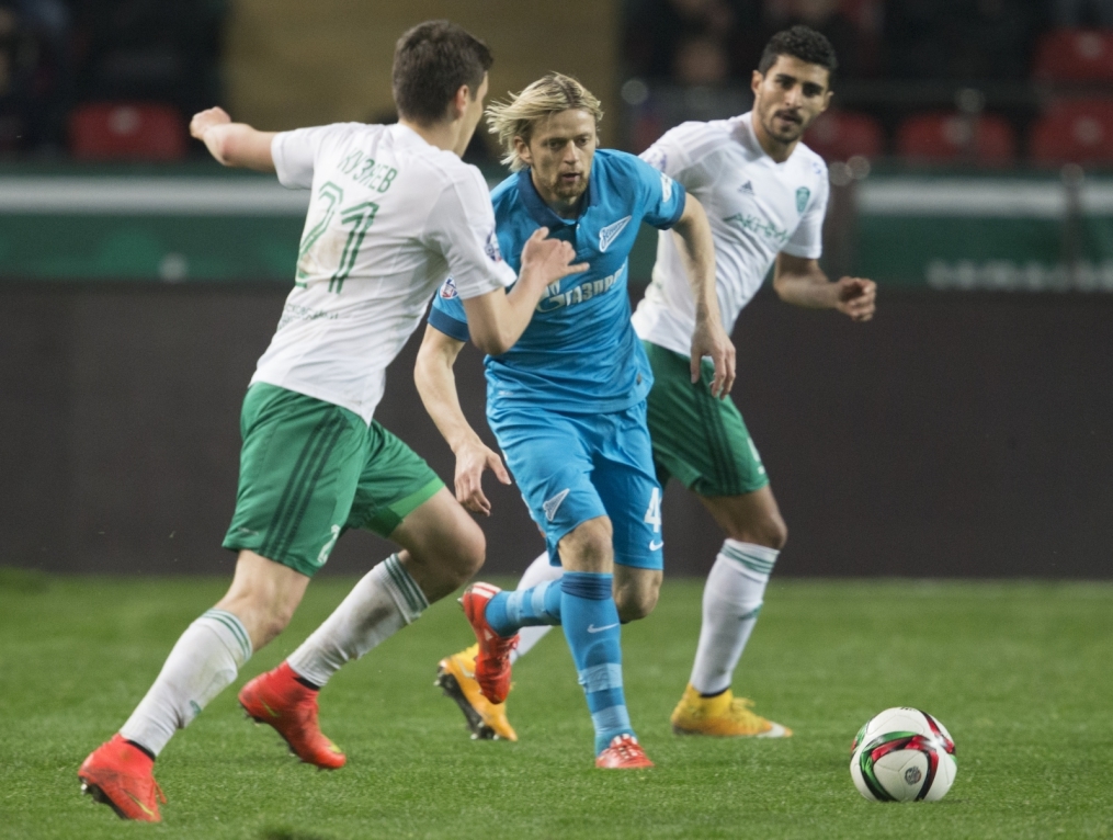 СОГАЗ-Чемпионат России 2014/15, «Терек» — «Зенит»