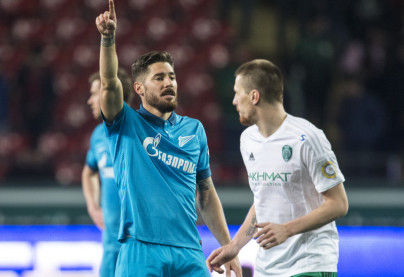 СОГАЗ-Чемпионат России 2014/15, «Терек» — «Зенит»