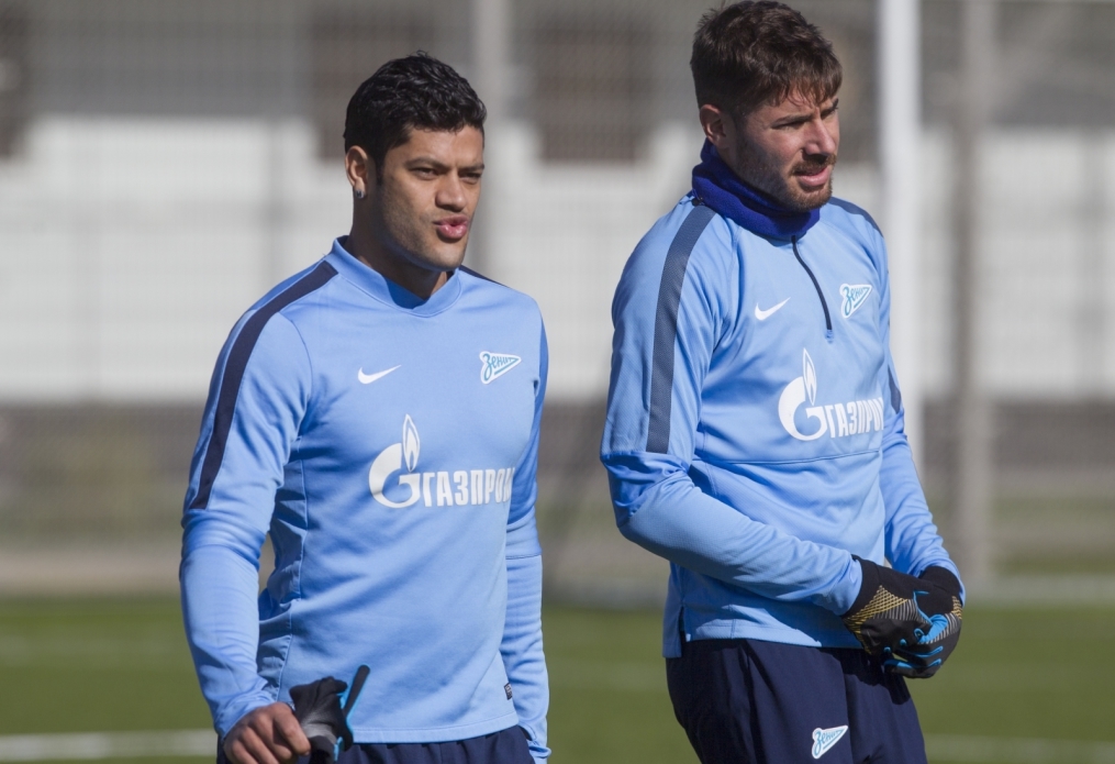 Открытая тренировка «Зенита» перед матчем с «Рубином»