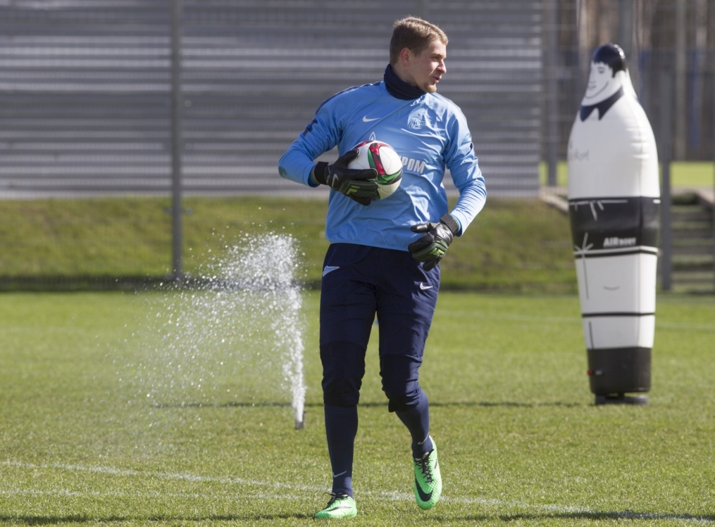 Открытая тренировка «Зенита» перед матчем с «Рубином»