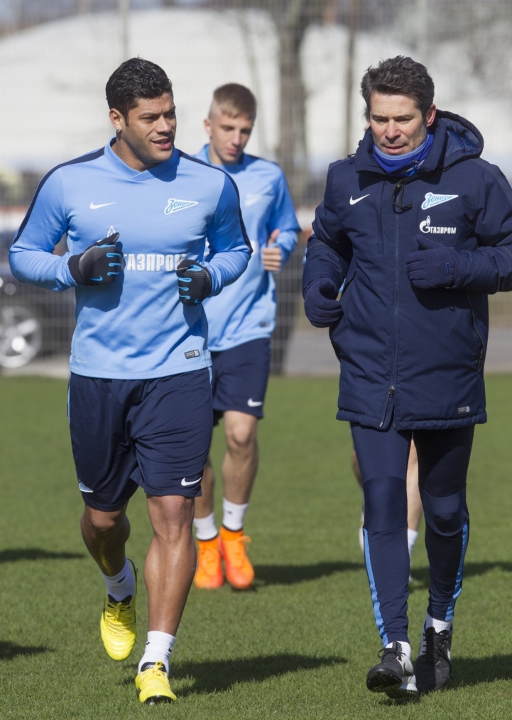 Открытая тренировка «Зенита» перед матчем с «Рубином»