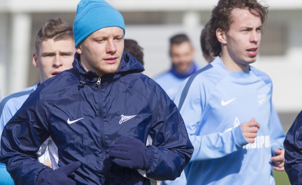 Открытая тренировка «Зенита» перед матчем с «Рубином»