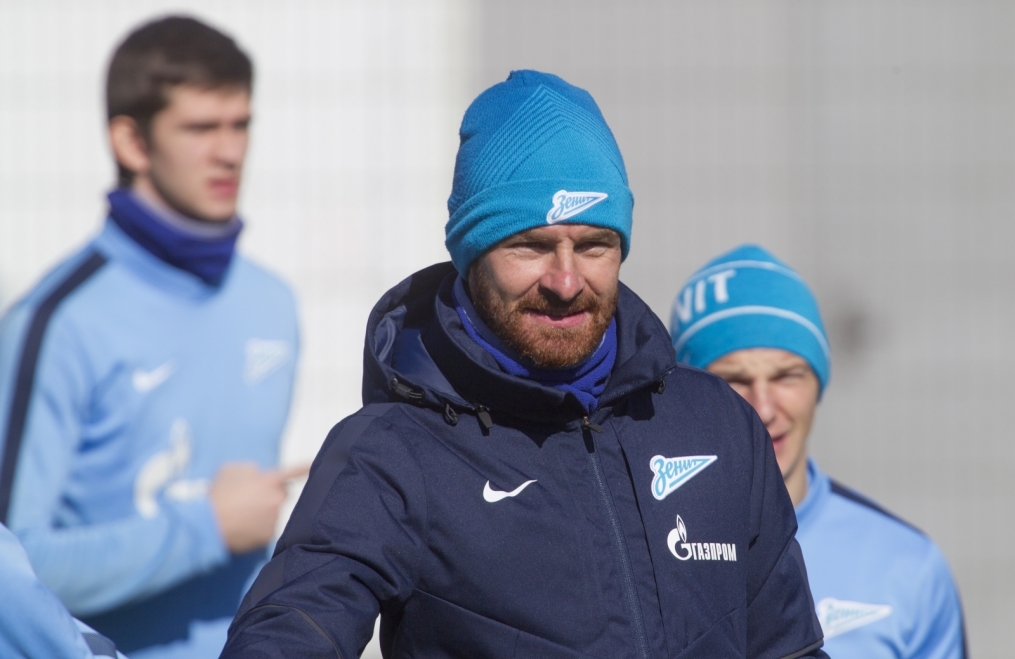 Открытая тренировка «Зенита» перед матчем с «Рубином»