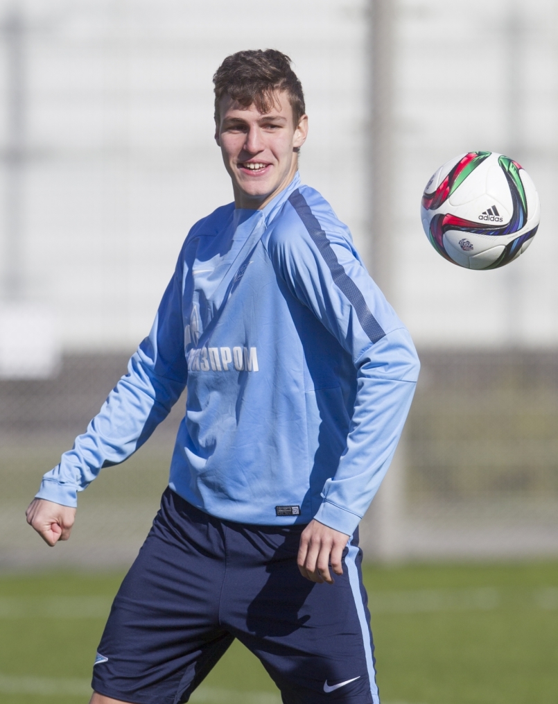 Открытая тренировка «Зенита» перед матчем с «Рубином»
