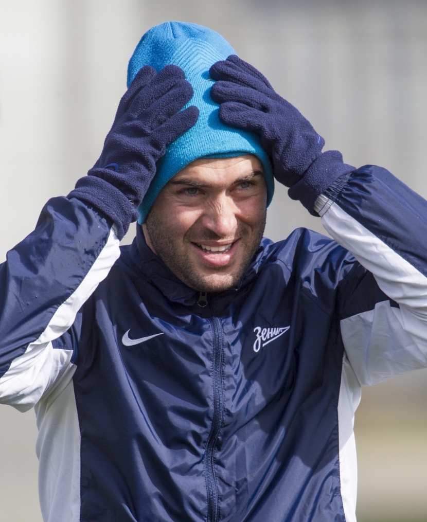 Открытая тренировка «Зенита» перед матчем с «Рубином»