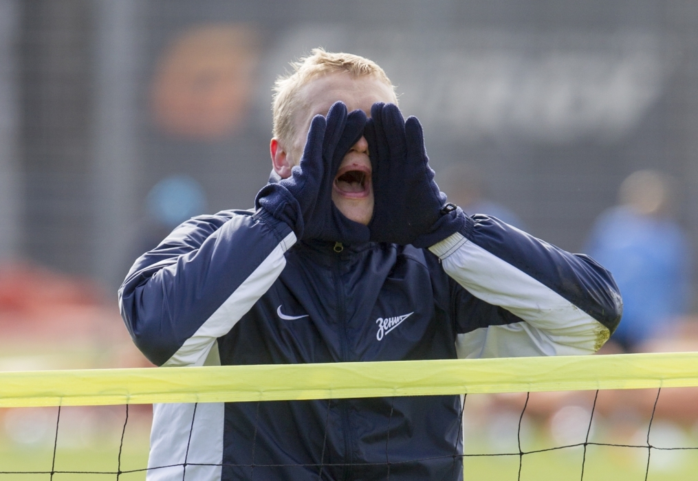 Открытая тренировка «Зенита» перед матчем с«Рубином»