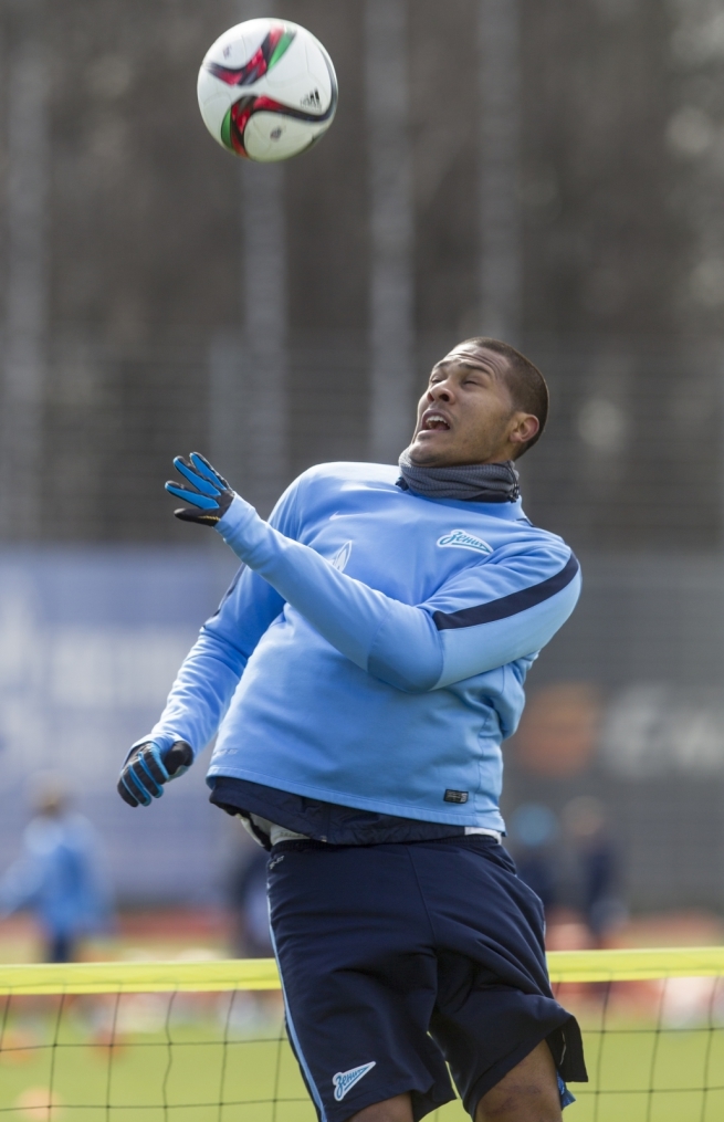 Открытая тренировка «Зенита» перед матчем с«Рубином»