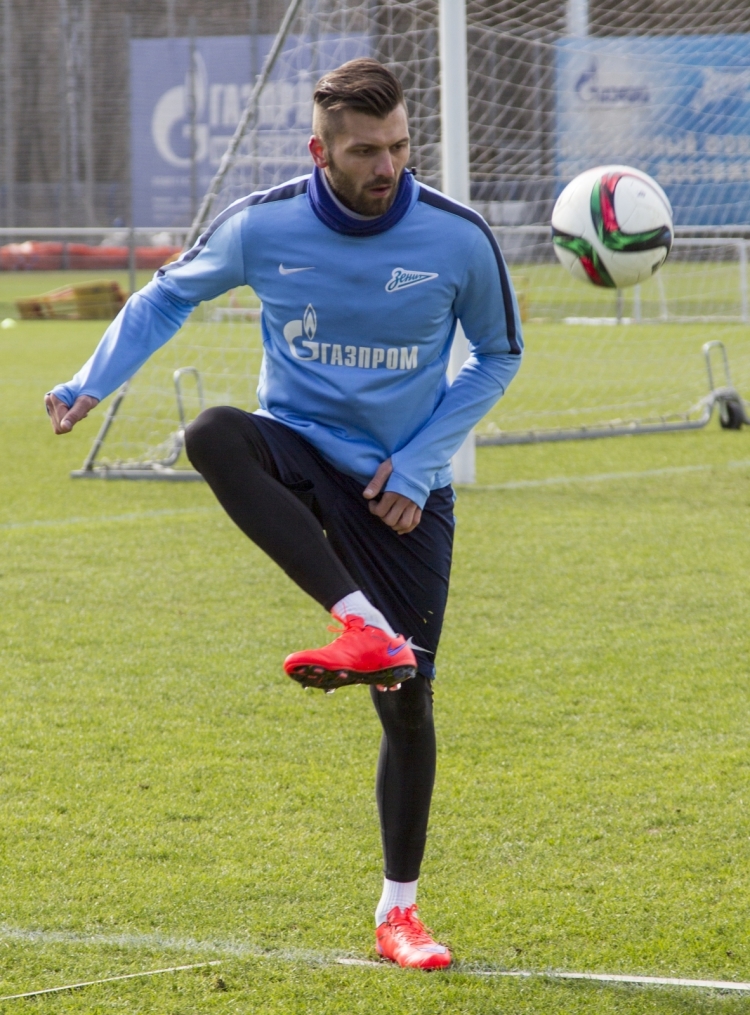 Открытая тренировка «Зенита» перед матчем с«Рубином»