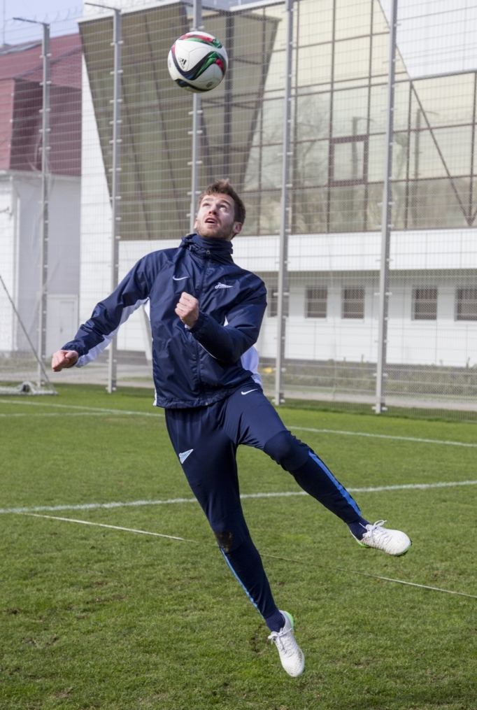 Открытая тренировка «Зенита» перед матчем с«Рубином»