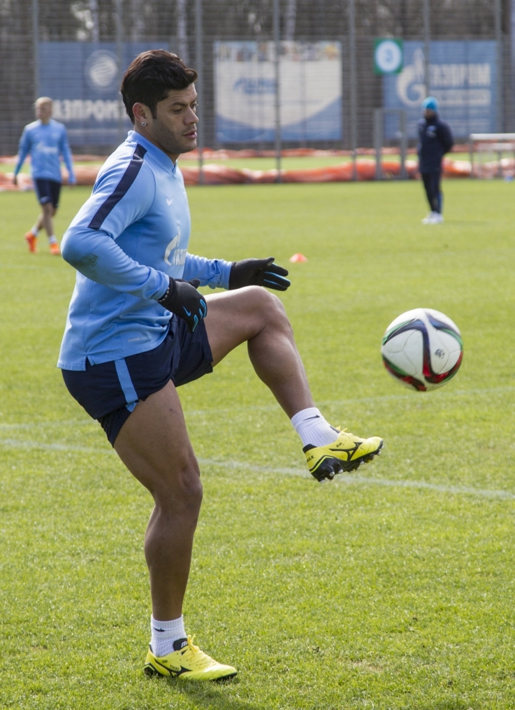 Открытая тренировка «Зенита» перед матчем с«Рубином»