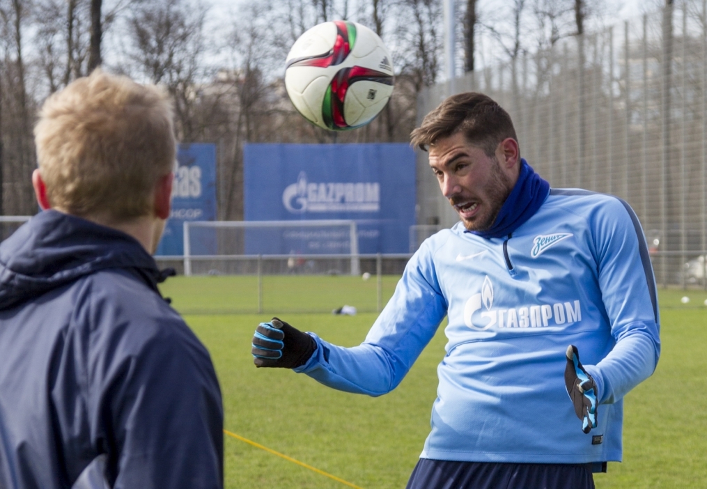 Открытая тренировка «Зенита» перед матчем с«Рубином»