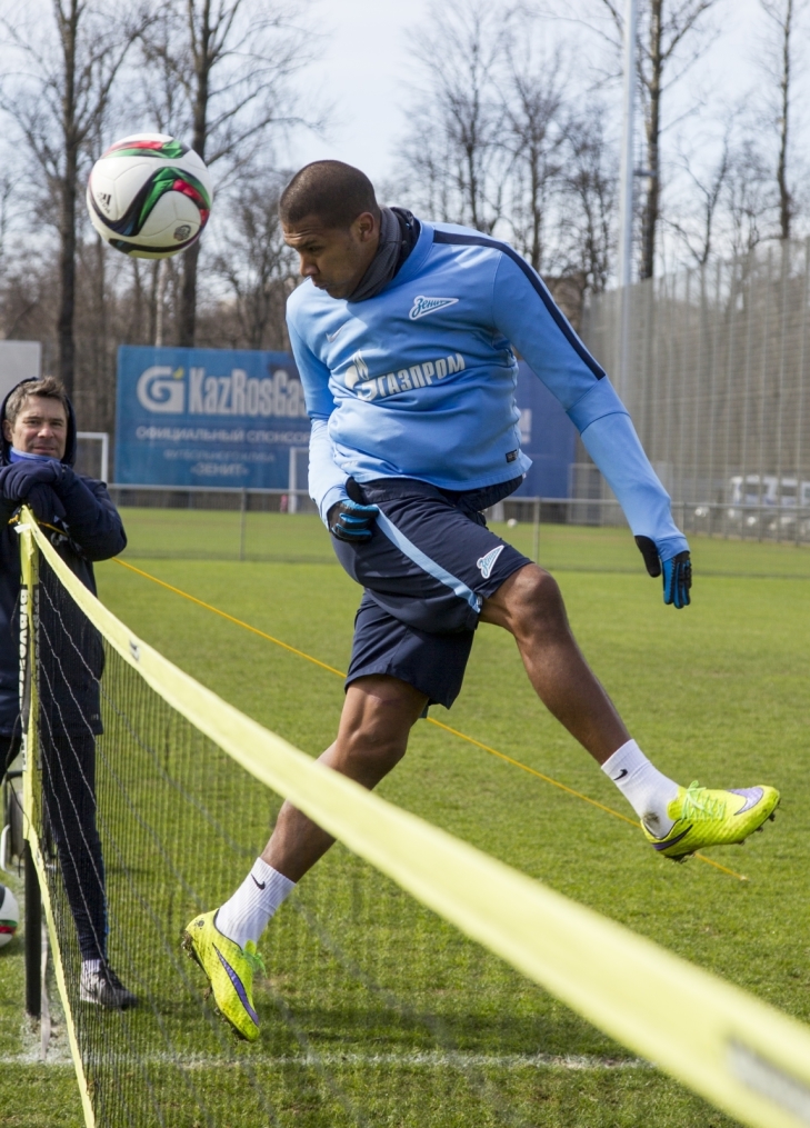 Открытая тренировка «Зенита» перед матчем с«Рубином»
