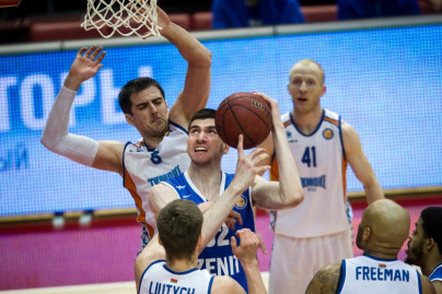 Единая Лига ВТБ 2014/2015, «Зенит» — «Цмоки-Минск»