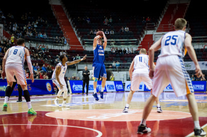 Единая Лига ВТБ 2014/2015, «Зенит» — «Цмоки-Минск»