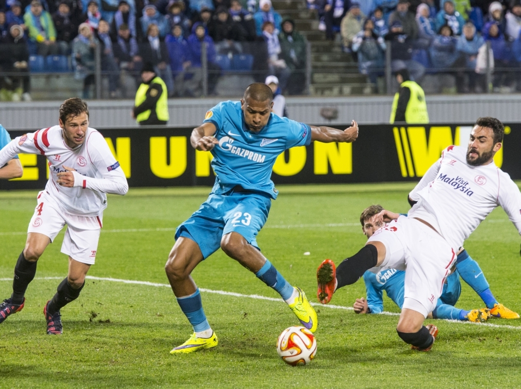 Лига Европы УЕФА 1/4 финала, «Зенит» — «Севилья»