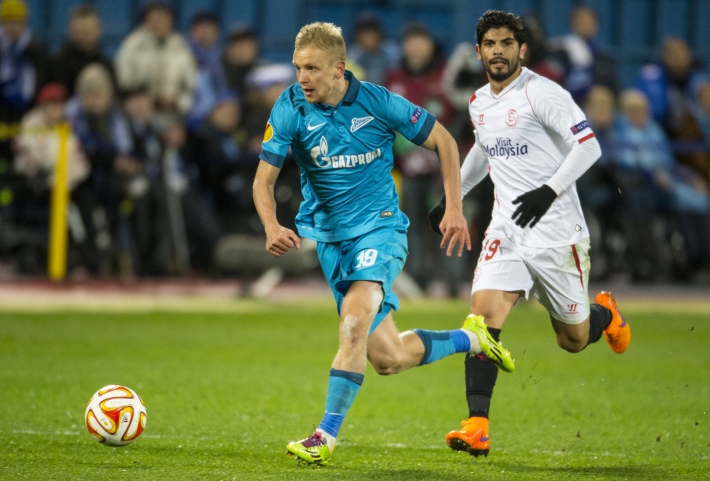 Лига Европы УЕФА 1/4 финала, «Зенит» — «Севилья»