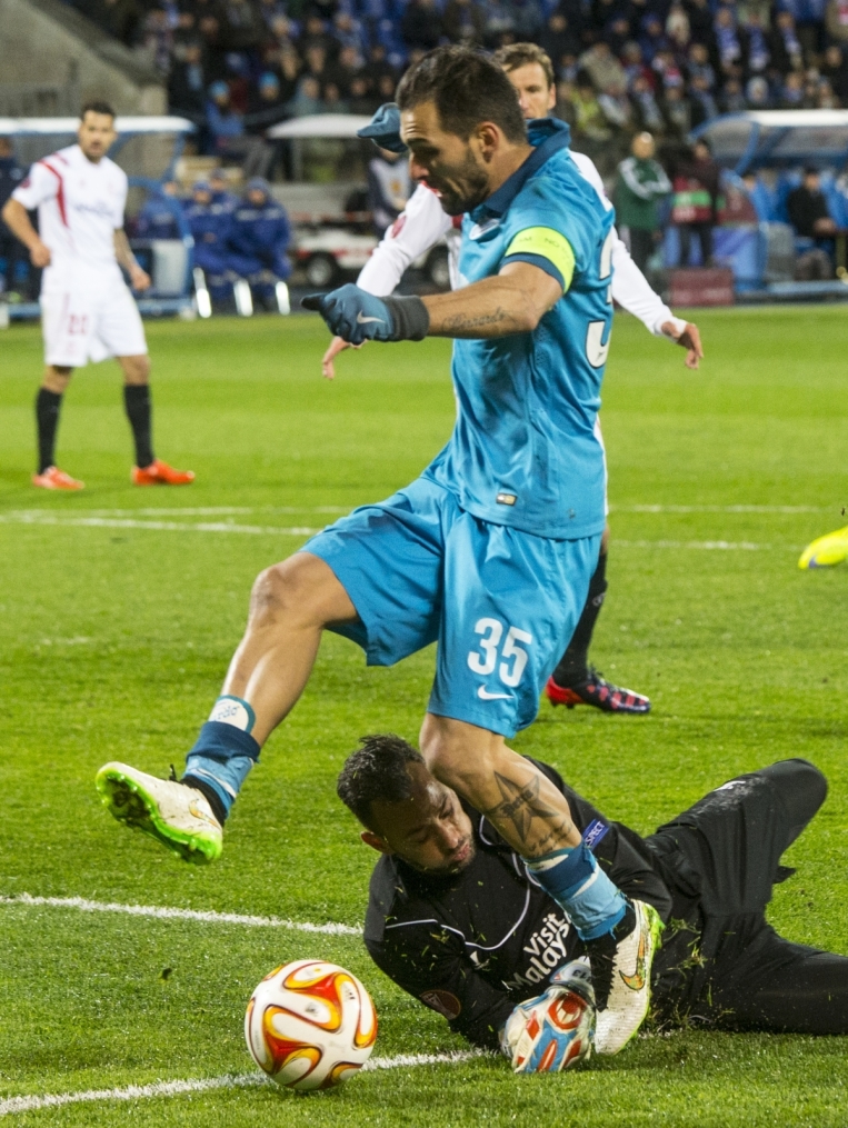 Лига Европы УЕФА 1/4 финала, «Зенит» — «Севилья»