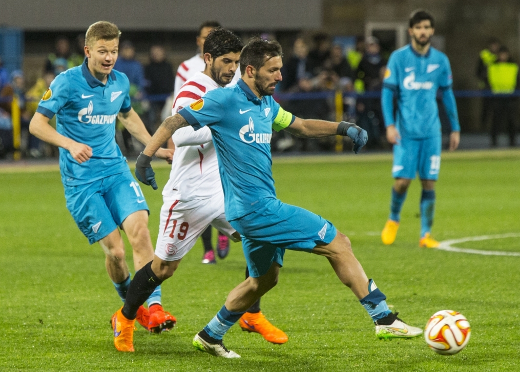 Лига Европы УЕФА 1/4 финала, «Зенит» — «Севилья»