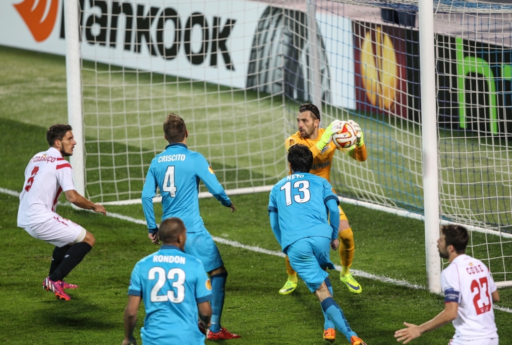 Лига Европы УЕФА 1/4 финала, «Зенит» — «Севилья»