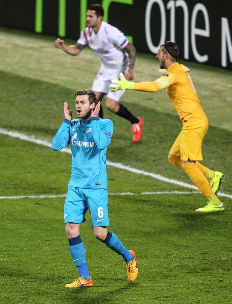 Лига Европы УЕФА 1/4 финала, «Зенит» — «Севилья»