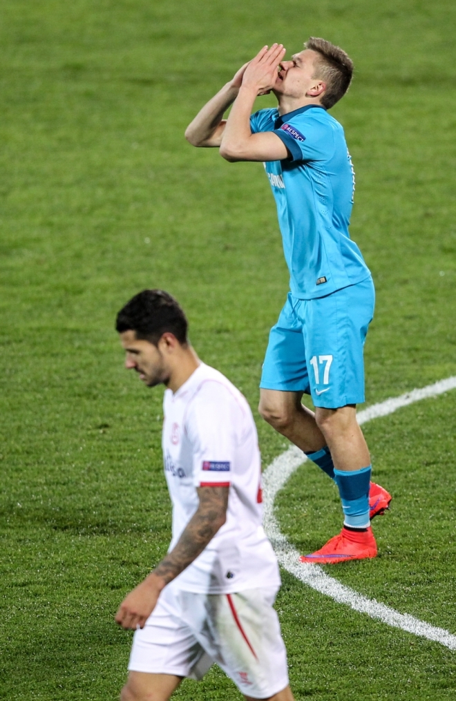 Лига Европы УЕФА 1/4 финала, «Зенит» — «Севилья»