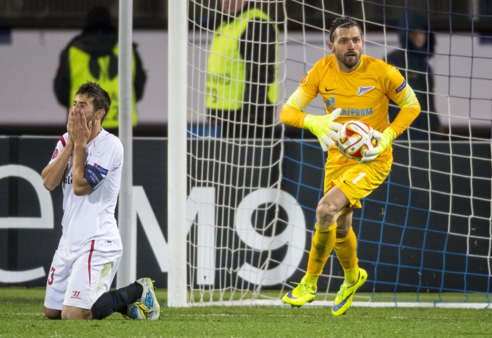 Лига Европы УЕФА 1/4 финала, «Зенит» — «Севилья»