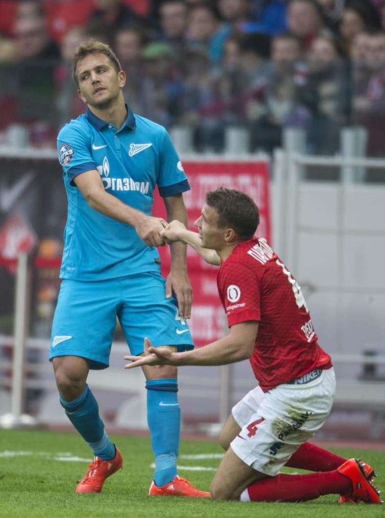 СОГАЗ-Чемпионат России 2014/15, «Спартак» — «Зенит»