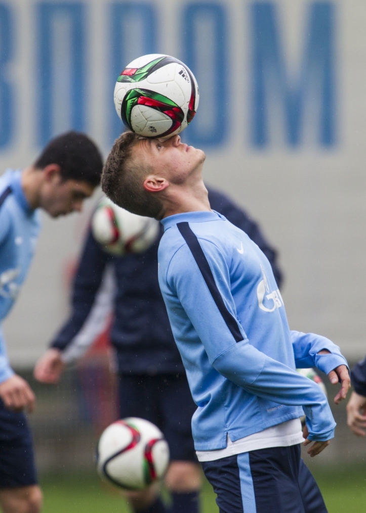 Открытая тренировка «Зенита» перед матчем с «Ростовом»