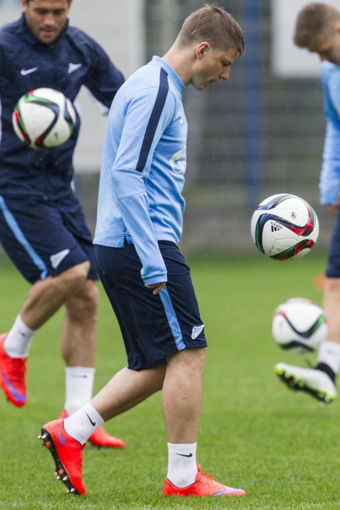 Открытая тренировка «Зенита» перед матчем с «Ростовом»