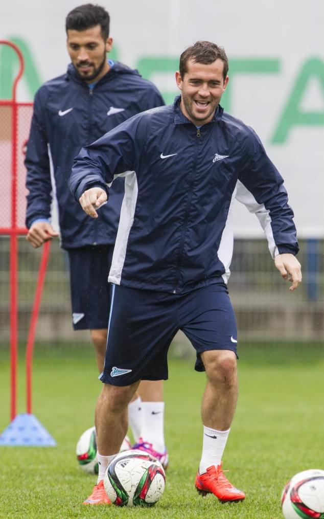 Открытая тренировка «Зенита» перед матчем с «Ростовом»