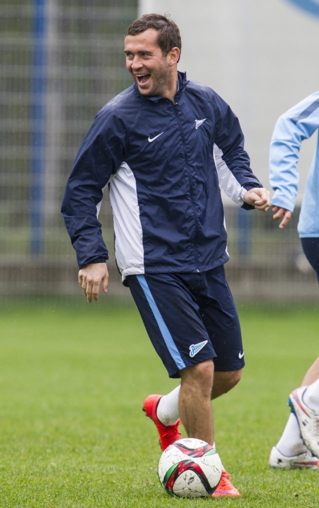 Открытая тренировка «Зенита» перед матчем с «Ростовом»