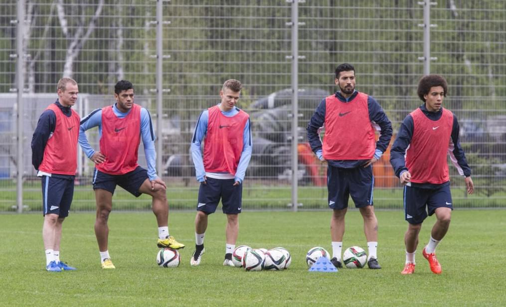 Открытая тренировка «Зенита» перед матчем с «Ростовом»