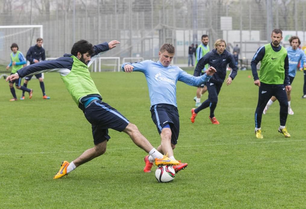 Открытая тренировка «Зенита» перед матчем с «Ростовом»