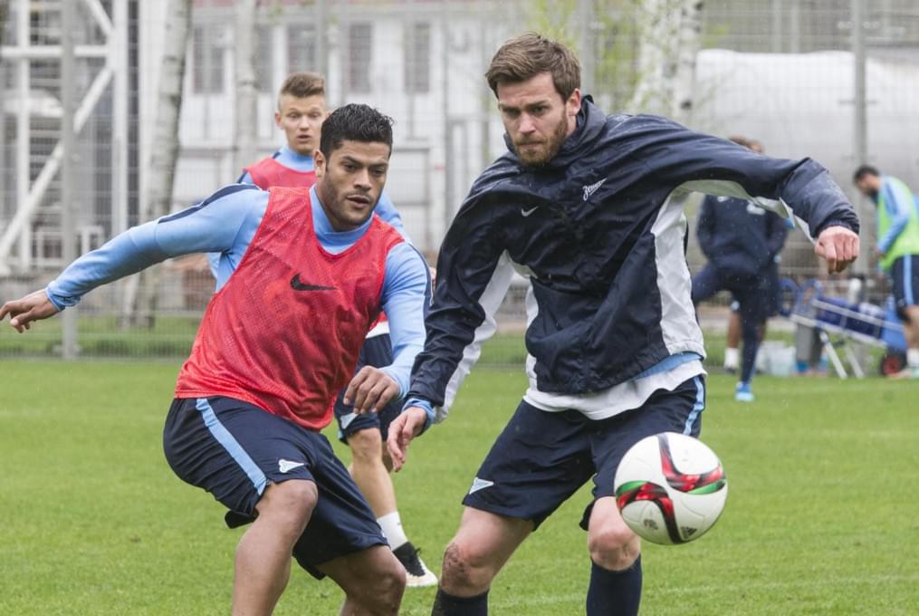 Открытая тренировка «Зенита» перед матчем с «Ростовом»