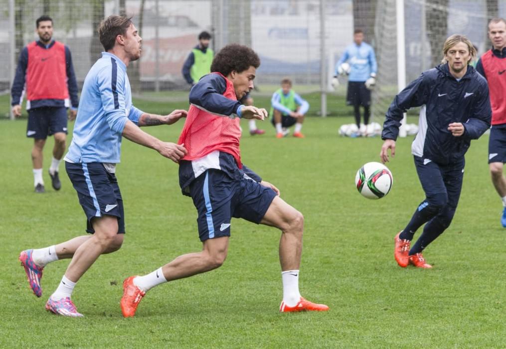 Открытая тренировка «Зенита» перед матчем с «Ростовом»