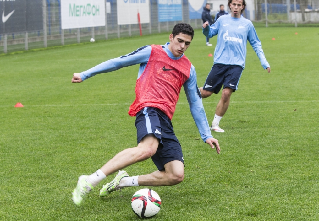 Открытая тренировка «Зенита» перед матчем с «Ростовом»