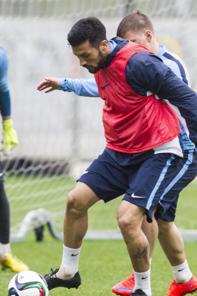 Открытая тренировка «Зенита» перед матчем с «Ростовом»