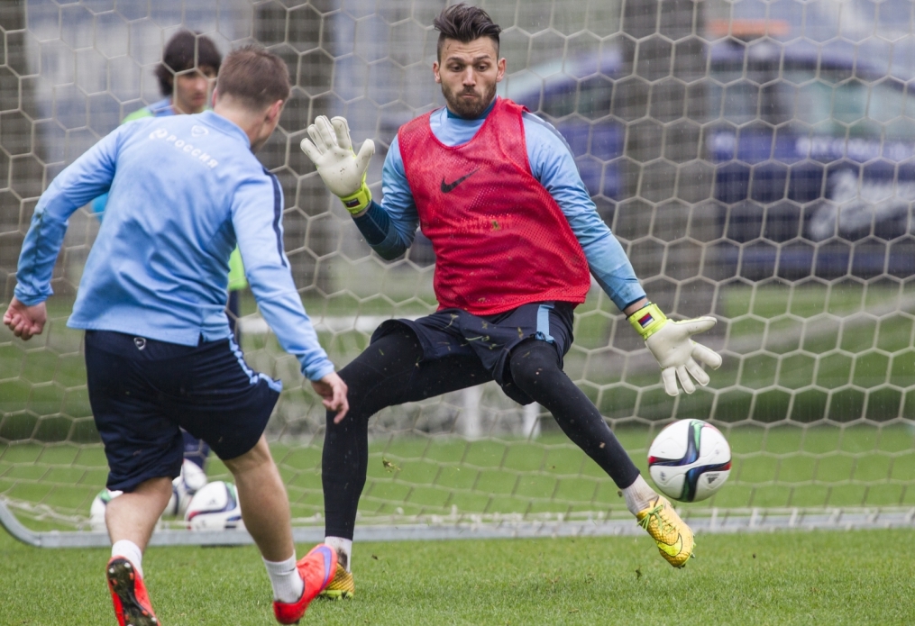 Открытая тренировка «Зенита» перед матчем с «Ростовом»