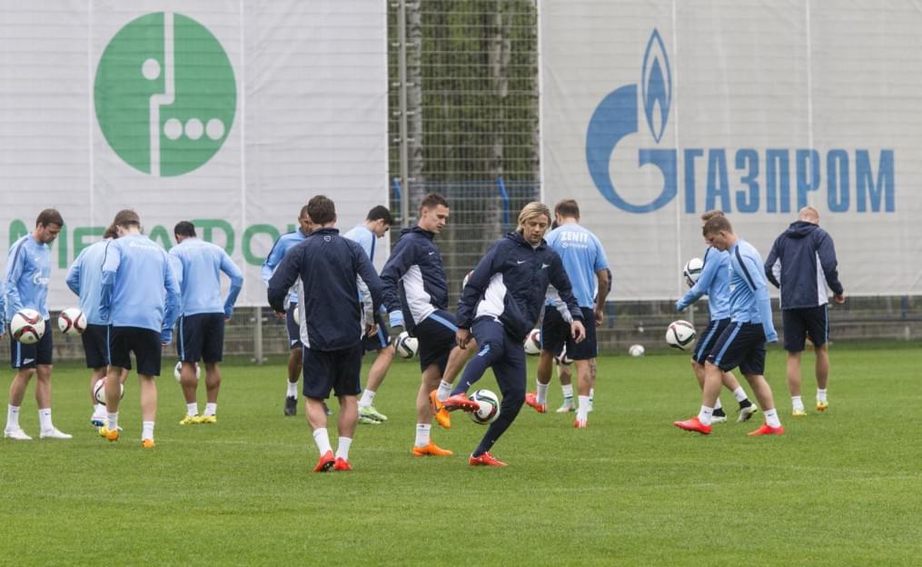 Открытая тренировка «Зенита» перед матчем с «Ростовом»