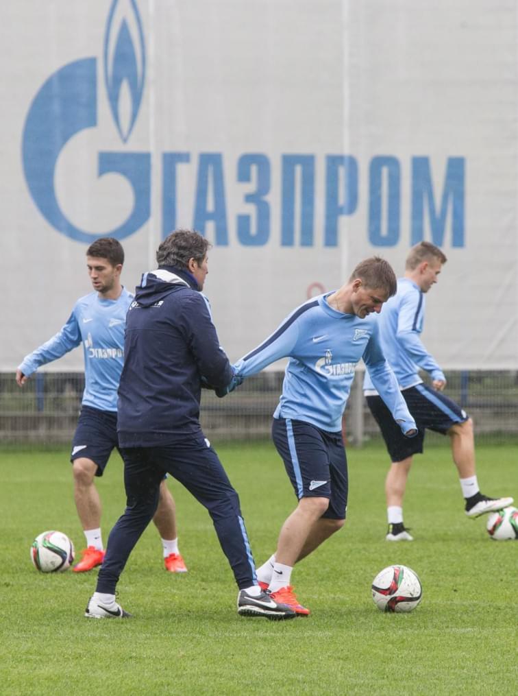Открытая тренировка «Зенита» перед матчем с «Ростовом»