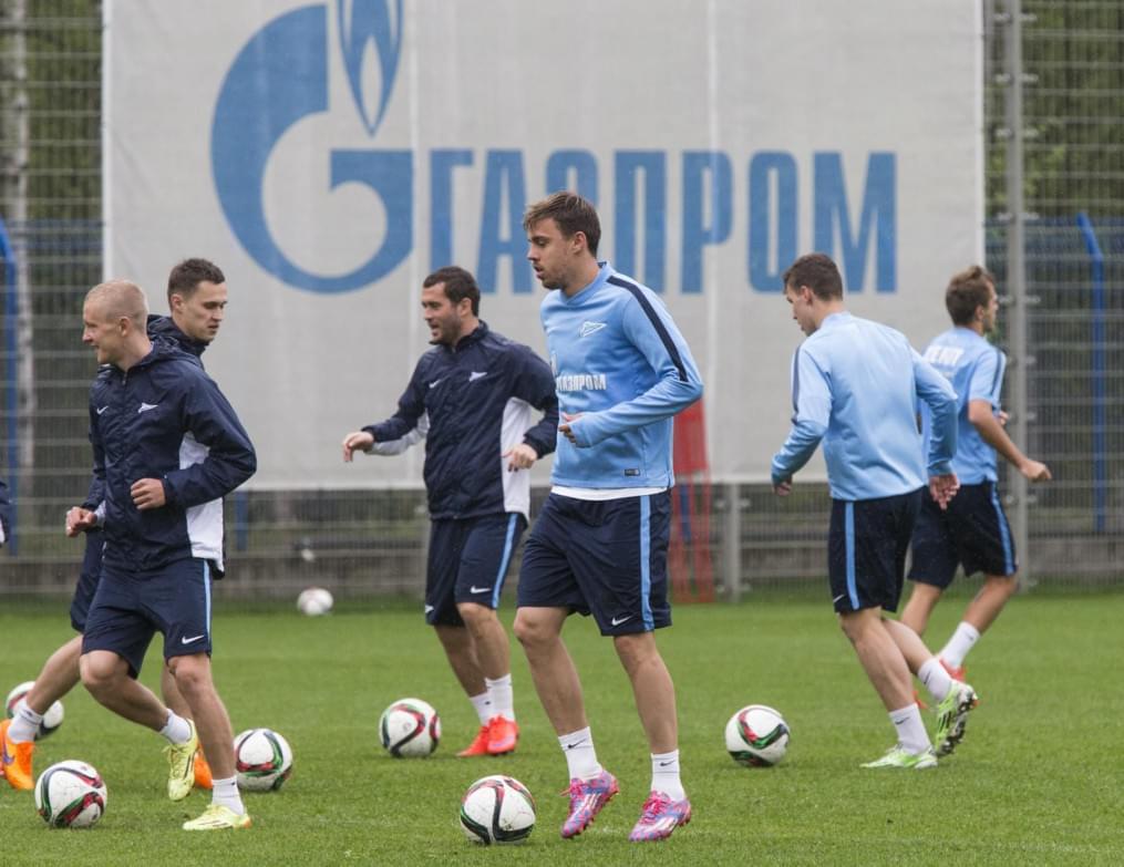 Открытая тренировка «Зенита» перед матчем с «Ростовом»