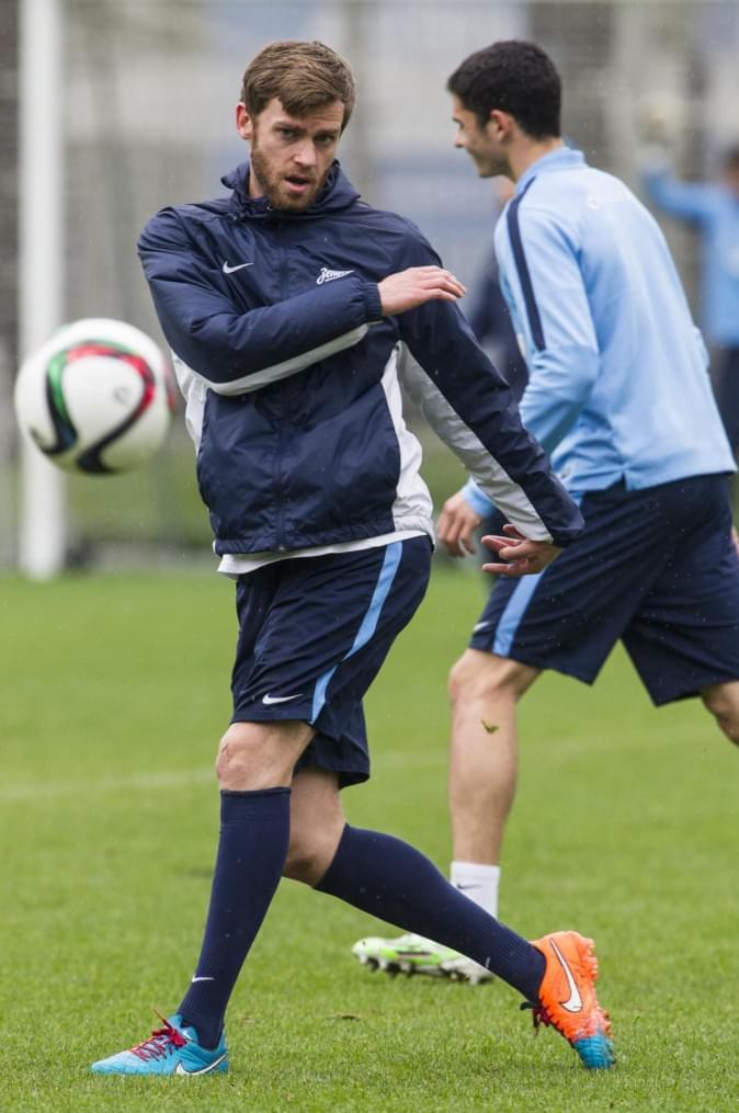 Открытая тренировка «Зенита» перед матчем с «Ростовом»