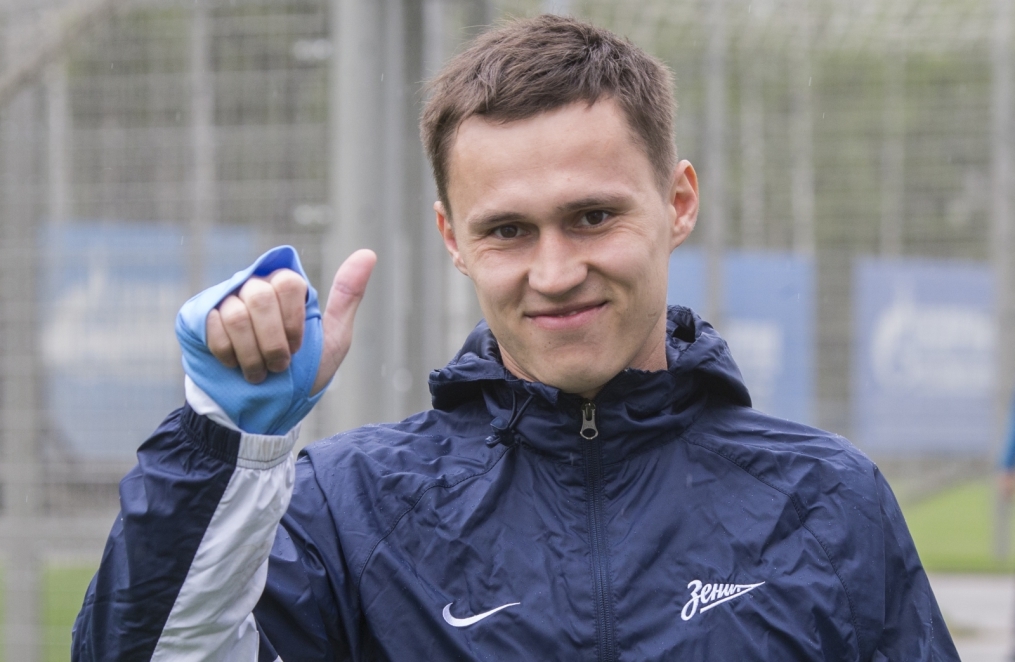 Открытая тренировка «Зенита» перед матчем с «Ростовом»