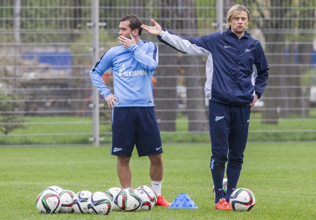 Открытая тренировка «Зенита» перед матчем с «Ростовом»