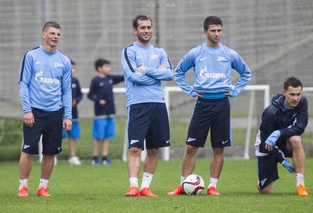 Открытая тренировка «Зенита» перед матчем с «Ростовом»