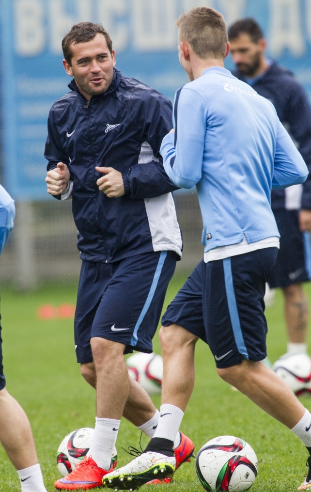 Открытая тренировка «Зенита» перед матчем с «Ростовом»