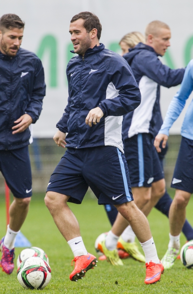 Открытая тренировка «Зенита» перед матчем с «Ростовом»