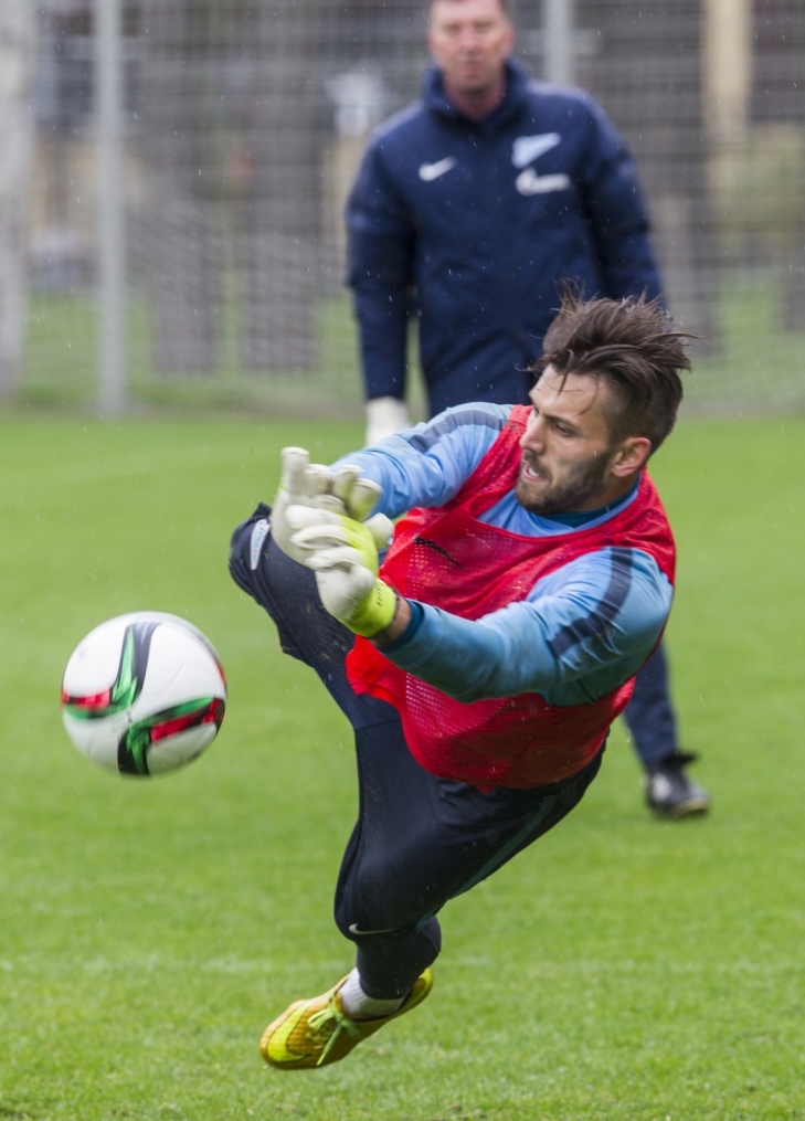 Открытая тренировка «Зенита» перед матчем с «Ростовом»